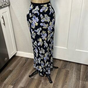 90’s LOCO LINDO VINTAGE FLORAL MAXI SKIRT XS